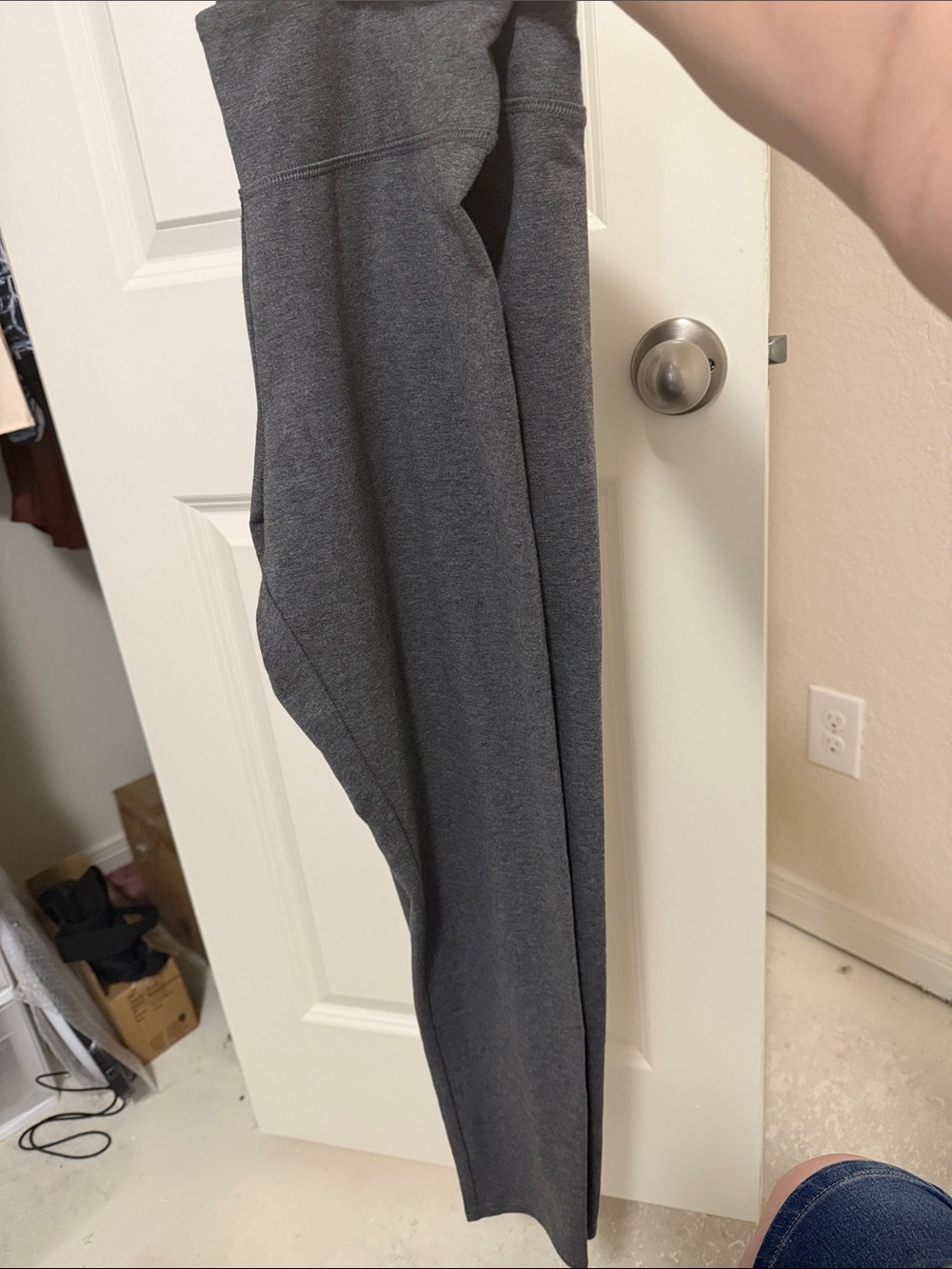 aerie Dark Gray Regular Rise Leggings